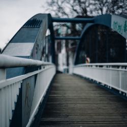 View of footbridge