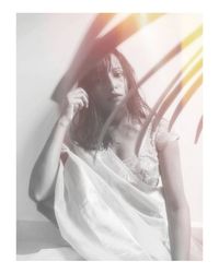 Portrait of a young woman wearing hat