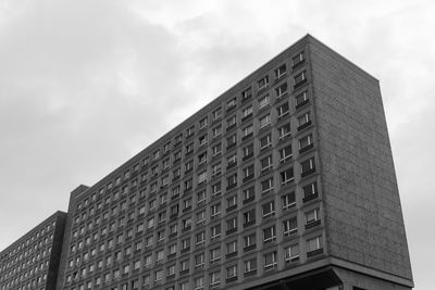 Low angle view of building against sky