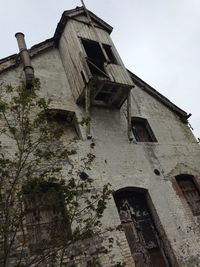 Low angle view of old building