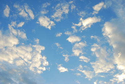 Low angle view of sky
