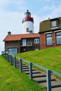 Lighthouse against sky