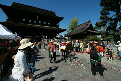 People in market