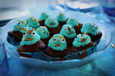 Small bakery cupcake