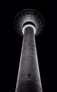 Low angle view of eiffel tower
