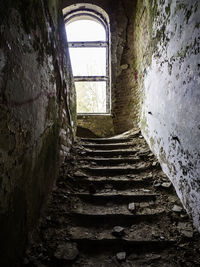 Staircase of old building