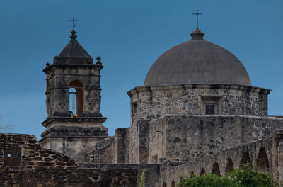 Low angle view of historical building