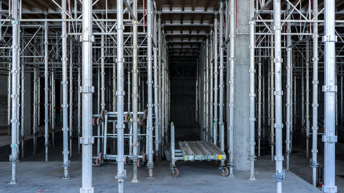 Scaffolding in building