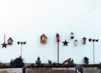 Panoramic view of building