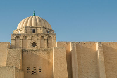 View of cathedral against blue sky