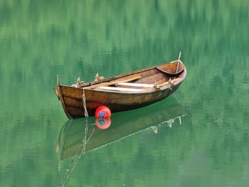 Boat in lake