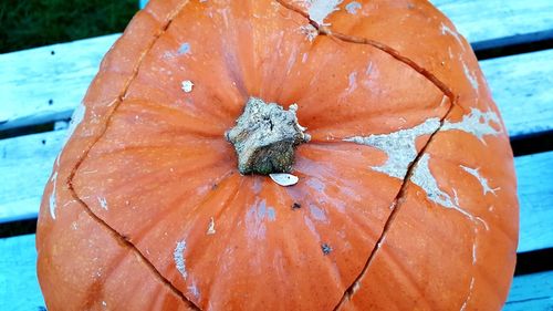 Close-up of pumpkin