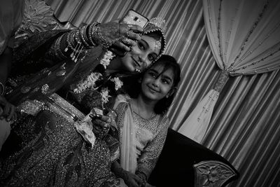 Portrait of a smiling young woman