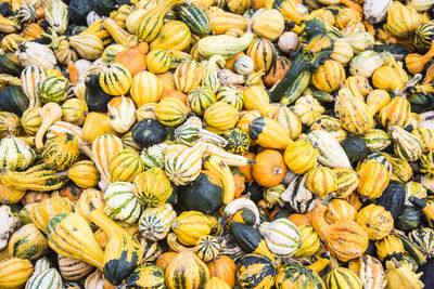 Full frame shot of fruits for sale at market stall