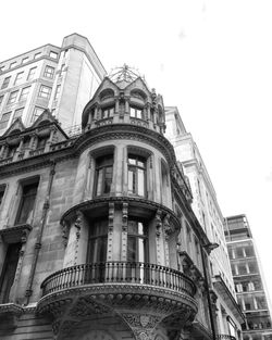 Low angle view of building against sky