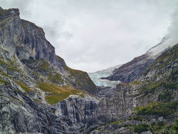 Scenic view of mountain against sky