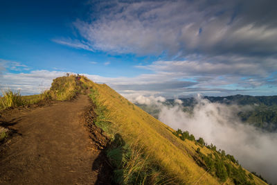 Panoramic view of landscape against sky