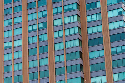 Low angle view of modern building