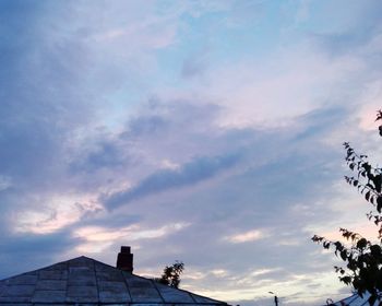 Low angle view of building against sky