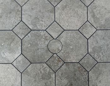 Full frame shot of tiled floor