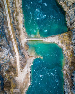 Close-up of water in sea