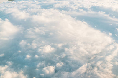 Full frame shot of cloudy sky