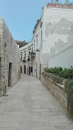 Walkway in city