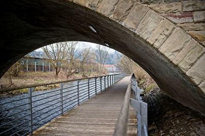 View of arch bridge