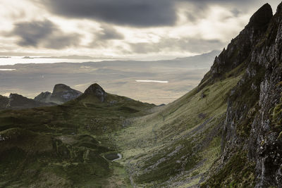 Beautiful landscape from the quiraing