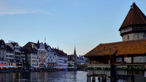 View of buildings in city