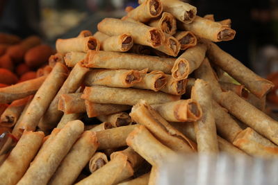 Close-up of carrots