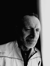 Close-up of a mid adult man