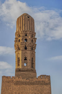 Low angle view of historical building against sky