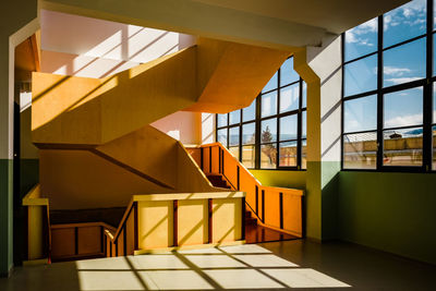 Staircase of building