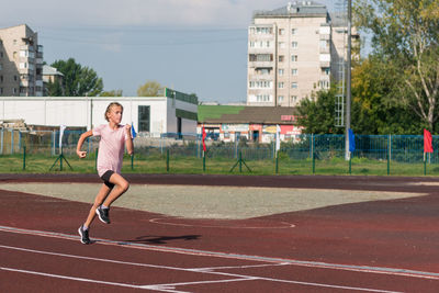 People playing soccer