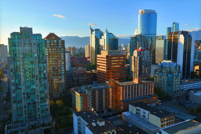 Aerial view of cityscape