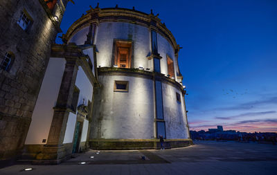 Low angle view of building against sky