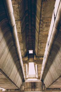 Low angle view of ceiling