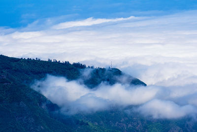 Scenic view of clouds against sky