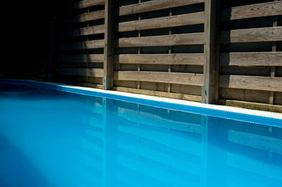 Close-up of swimming pool