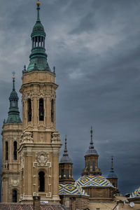 Low angle view of cathedral against sky