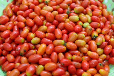 Full frame shot of tomatoes