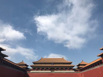 Architecture, forbidden city in new year day