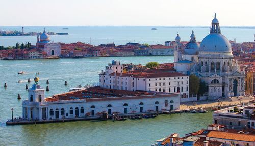 View of buildings in city