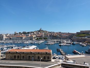 View of city at waterfront