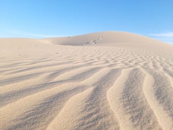 Wave pattern in desert