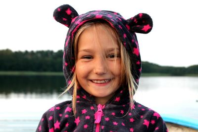 Portrait of a smiling girl