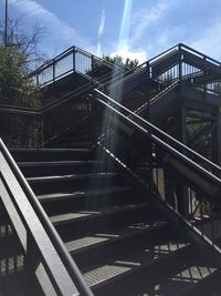 Low angle view of staircase