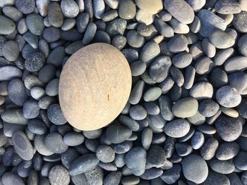 Full frame shot of stones