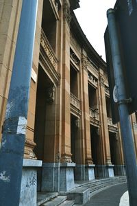 Low angle view of historical building